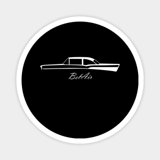 belair american classic car Magnet